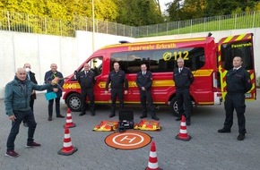 Feuerwehr Erkrath: FW-Erkrath: Feuerwehr Erkrath stellt Drohneneinheit in Dienst