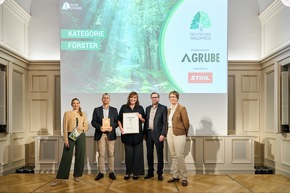 DEUTSCHER WALDPREIS 2025: Auszeichnungen für herausragendes Engagement in Baden-Württemberg, Nordrhein-Westfalen, Rheinland-Pfalz und Sachsen-Anhalt
