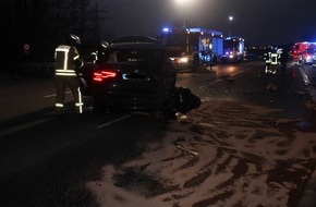 Kreispolizeibehörde Soest: POL-SO: Verkehrsunfall mit schwer verletzter Person