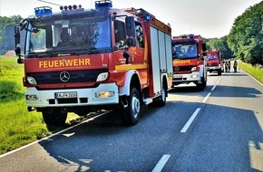 Feuerwehr Sprockhövel: FW-EN: Ballenpresse brennt