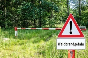 ADAC Hessen-Th&uuml;ringen e.V.: Warnstufe Rot / Waldbrandgefahr steigt durch Sommerhitze
