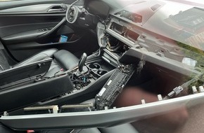 Polizei Rheinisch-Bergischer Kreis: POL-RBK: Bergisch Gladbach - Lenkrad und Infotainmentsystem aus BMW ausgebaut