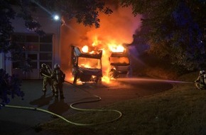 Polizei Aachen: POL-AC: Nach Fahrzeugbränden: Polizei sucht Zeugen