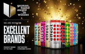 MBG International Premium Brands GmbH: effect mit German Brand Award ausgezeichnet: Doppelter Sieger Excellent Brands