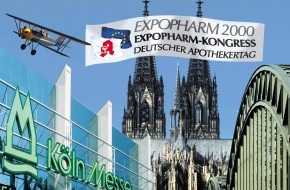 ABDA Bundesvgg. Dt. Apothekerverbände: EXPOPHARM 2000 erstmals in Köln