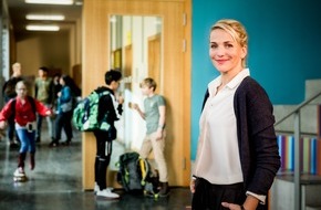ZDF: "Schule fürs Leben": ZDF dreht neue Prime-Time-Serie mit Tanja Wedhorn (FOTO)
