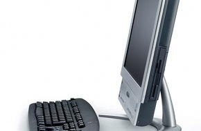 Tchibo GmbH: Allround-Genie für Job und Freizeit / Der platzsparende All-in-One Multimedia PC bei tchibo.de überzeugt in Design und Funktionalität