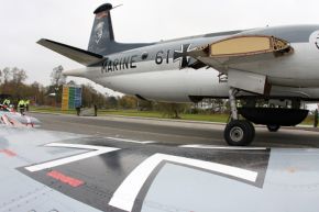 Deutsche Marine - Bilder der Woche: Nach 40 Jahren im Dienst der Marineflieger - Breguet Atlantic als &quot;Torwächter&quot; in Nordholz