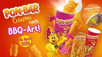 Intersnack Deutschland SE: POM-B&Auml;R Crizzlies ab April im BBQ-Geschmack
