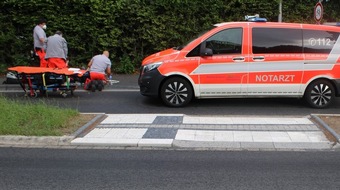 Polizei Rheinisch-Bergischer Kreis: POL-RBK: Rösrath - 12-Jähriger wird von Pkw erfasst und durch die Luft geschleudert