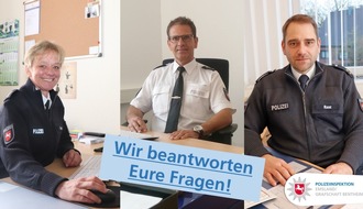 Polizeiinspektion Emsland/Grafschaft Bentheim: POL-EL: Lingen - Polizei beantwortet Fragen live über Facebook