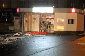 Polizei Aachen: POL-AC: Sprengung eines Geldautomaten