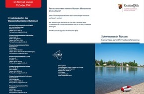 Polizeipräsidium Einsatz, Logistik und Technik: PP-ELT: Gefahren- und Verhaltenshinweise beim Schwimmen in Flüssen