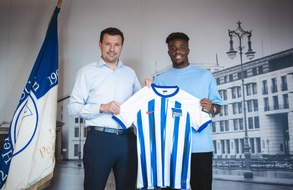 HERTHA BSC GmbH & Co. KGaA  : Hertha BSC nimmt Anderson Lucoqui unter Vertrag