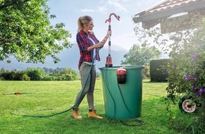 Einhell Germany AG: New pumps from Einhell for smart watering in the garden