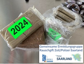 POL-SL: Festnahme mutmaßlicher Rauschgifthändler im Saarland / Gemeinsame Pressemitteilung der Gemeinsamen Ermittlungsgruppe Rauschgift Zoll/Polizei Saarland