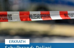 Polizei Mettmann: POL-ME: Schulbrand an der Rankestraße: Polizei ermittelt Brandursache - 2505098