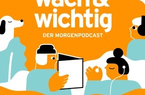 rbb - Rundfunk Berlin-Brandenburg: "wach & wichtig": Der radioeins Morgenpodcast ab 5. Oktober