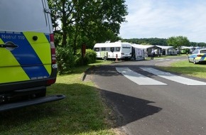Polizeipräsidium Osthessen: POL-OH: Drei Tage, 240 Fahrzeuge: Ganz ohne Kontrolldruck - Polizei im Austausch mit Campern