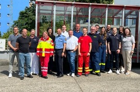 Polizeipräsidium Mainz: POL-PPMZ: Netzwerktreffen der Blaulichtorganisationen in Mainz