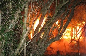 Polizeidirektion Wittlich: POL-PDWIL: Brand eines leerstehenden Wohngebäudes