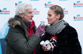 Unilever Deutschland GmbH: Die Eiszeit ist endlich da! / Promis öffnen die erste Eistruhe mit KINDER Ice Cream vor Schloss Neuschwanstein