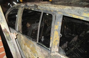 Polizeiinspektion Nienburg / Schaumburg: POL-NI: Pkw brennt in Garage