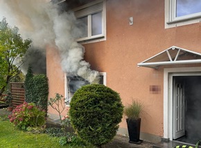 KFV Bodenseekreis: Wohnungsbrand in Bermatingen