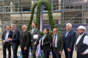 BAUWERT AG: BAUWERT AG feiert Richtfest f&uuml;r ,Das Rheingau&lsquo; in Berlin-Friedenau