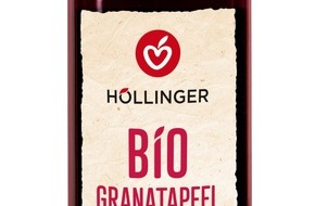 H&ouml;llinger: H&ouml;llinger bringt mit Granatapfelsirup neuen Genuss