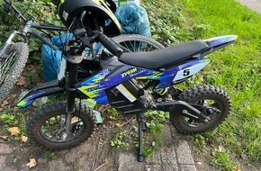 Polizei Duisburg: POL-DU: Fahrn: 6-J&auml;hriger war mit Pocketbike im Stra&szlig;enverkehr unterwegs