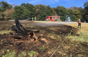 Feuerwehr Sprockhövel: FW-EN: Flächenbrand in Waldnähe verläuft glimpflich - Polizei ermittelt