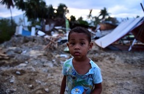 UNICEF Deutschland: Indonesien: Eine halbe Millionen Kinder auf Sulawesi und Lombok brauchen Hilfe