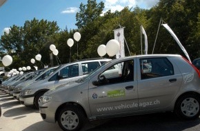 Touring Club Schweiz/Suisse/Svizzero - TCS: TCS et gazmobile misent sur les automobiles à gaz naturel - Test national de voitures ménageant l'environnement
