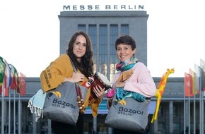 Messe Berlin GmbH: Verkaufsmesse für Weltenbummler- rund 40.000 Besucher kamen zum Bazaar Berlin