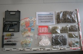 Polizei Bochum: POL-BO: Erfolg für Rauschgiftfahnder: Ein Kilogramm Cannabis sichergestellt