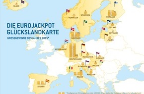 Eurojackpot: Das Jahr des Rekord-Jackpots / Jahresrückblick 2015 der Lotterie Eurojackpot