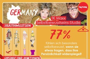 TK Maxx: Mit dem individuellen Style zu mehr Selbstbewusstsein - TK Maxx veröffentlicht Studie über das Kleidungsverhalten der Deutschen