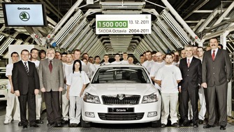 Skoda Auto Deutschland GmbH: Eineinhalbmillionster Octavia* II produziert (mit Bild)