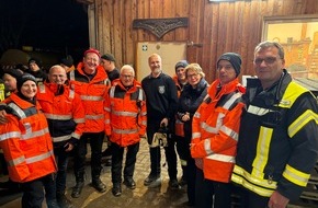 Feuerwehr Flotwedel: FW Flotwedel: Dankesschreiben des Samtgemeindebürgermeisters - Allerhochwasser 2023