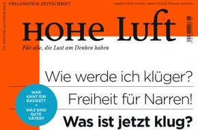 Hohe Luft Magazin: Frischer Wind bei Hohe Luft / Inspiring Network relauncht sein Philosophie-Magazin