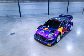 Vor WM-Auftakt bei der Rallye Monte Carlo: M-Sport Ford präsentiert Fahrer und Design des neuen Puma Hybrid Rally1