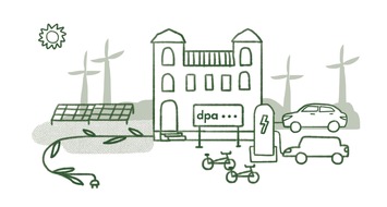 dpa Deutsche Presse-Agentur GmbH: dpa ver&ouml;ffentlicht ersten Nachhaltigkeitsbericht - Mobilit&auml;t gr&ouml;&szlig;ter CO2-Verursacher