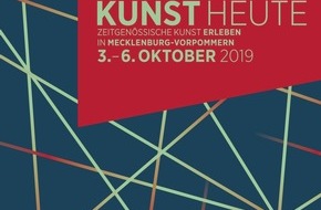 Tourismusverband Mecklenburg-Vorpommern: PM 71/19 "KUNST HEUTE": Tage der zeitgenössischen Kunst in Mecklenburg-Vorpommern