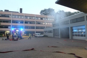 FW-DT: Feuer in Werkstatt - Alarmübung