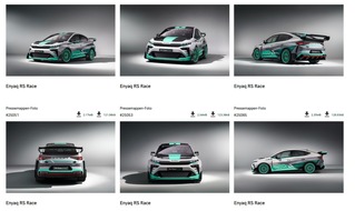 Skoda Auto Deutschland GmbH: Der neue Enyaq RS Race: ein Motorsportkonzept mit nachhaltigen Ideen für Serienmodelle