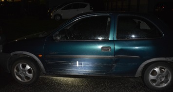 Kreispolizeibehörde Herford: POL-HF: Fahren unter Alkoholeinfluss - 30-Jähriger demoliert drei geparkte Autos
