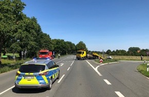 Polizei Coesfeld: POL-COE: Havixbeck, Hohenholte, K1/ Vier verletzte bei Unfall