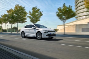 Einen Tag nach der Weltpremiere: Neuer Škoda Enyaq und neues Enyaq Coupé feiern Bestellstart