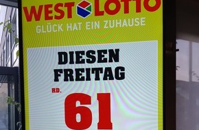 Eurojackpot: Goldener Oktober für deutsche Lottospieler / Eurojackpot von rund 61 Millionen Euro wartet diese Woche